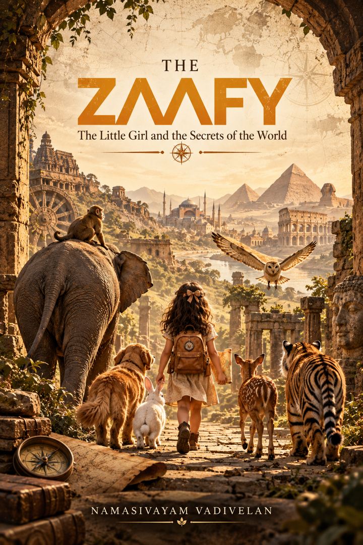 The Zaafy — book cover by Namasivayam Vadivelan